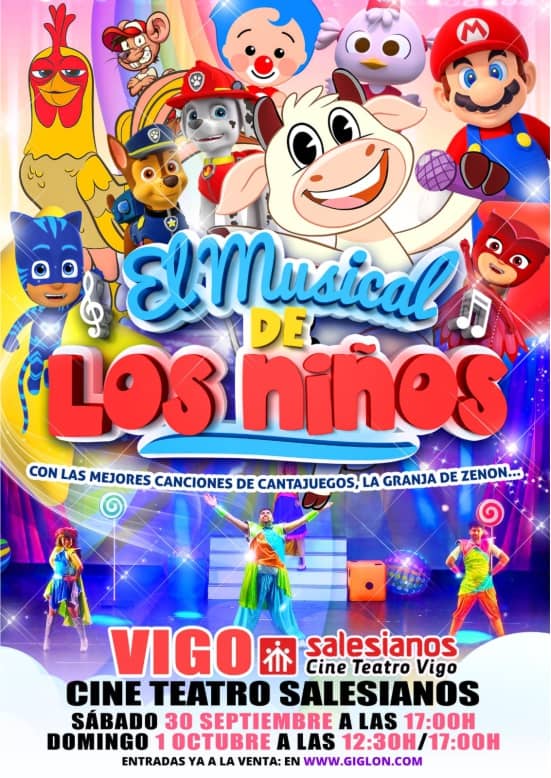Musical 'La Vaca Lola y sus amigos' en Vigo - Infantil